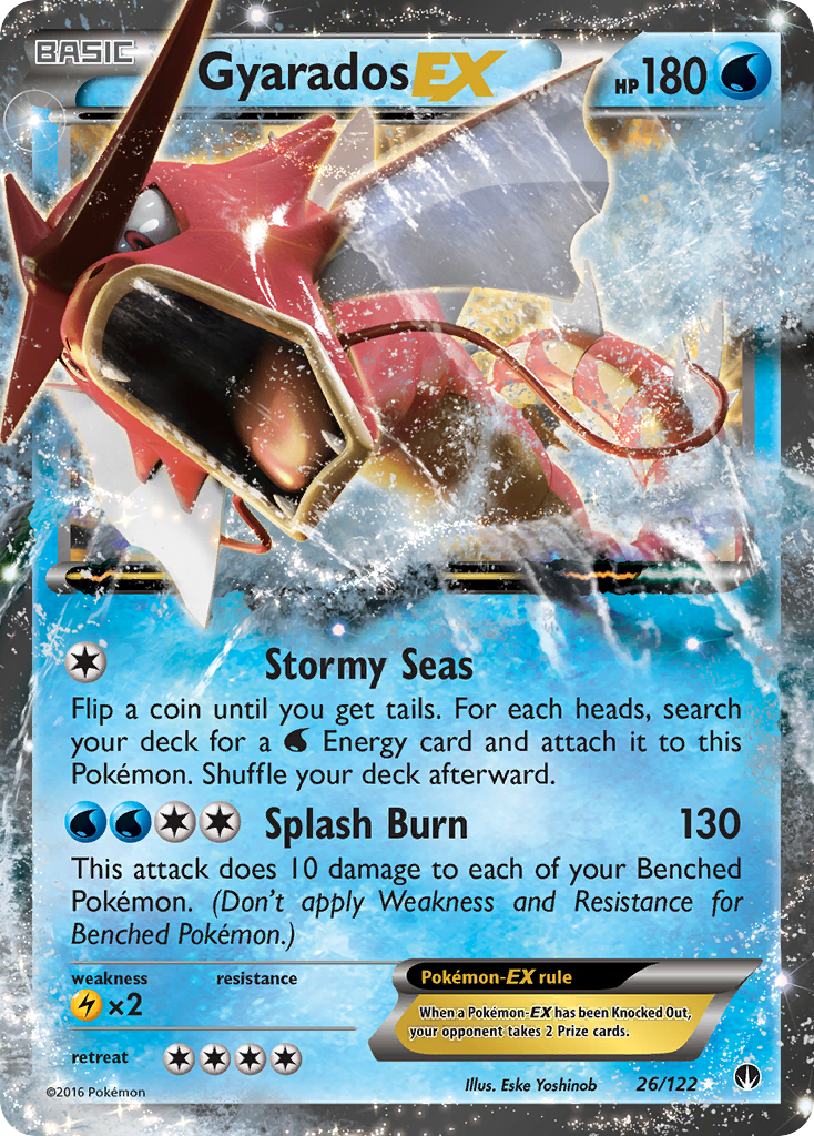 Gyarados EX (26/122) [XY: BREAKpoint] | Card Citadel