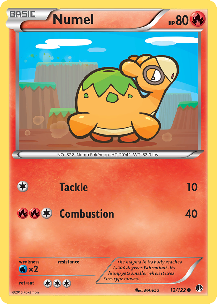 Numel (12/122) [XY: BREAKpoint] | Card Citadel