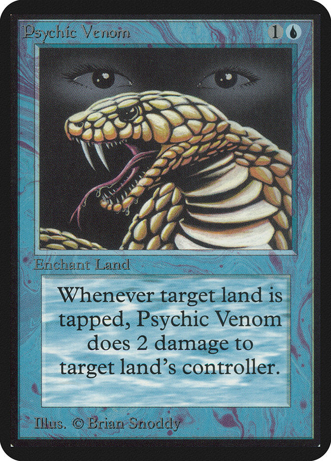 Psychic Venom [Limited Edition Alpha] | Card Citadel