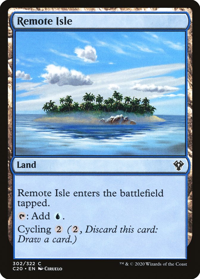 Remote Isle [Commander 2020] | Card Citadel