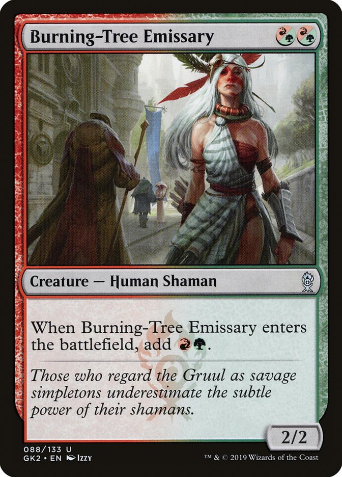 Burning-Tree Emissary [Ravnica Allegiance Guild Kit] | Card Citadel