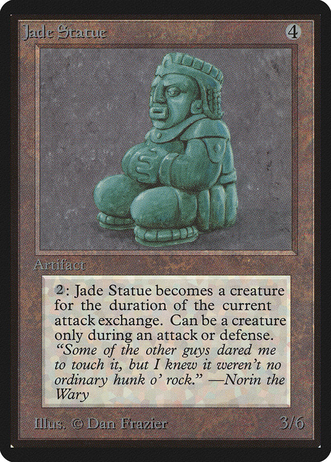 Jade Statue [Limited Edition Beta] | Card Citadel