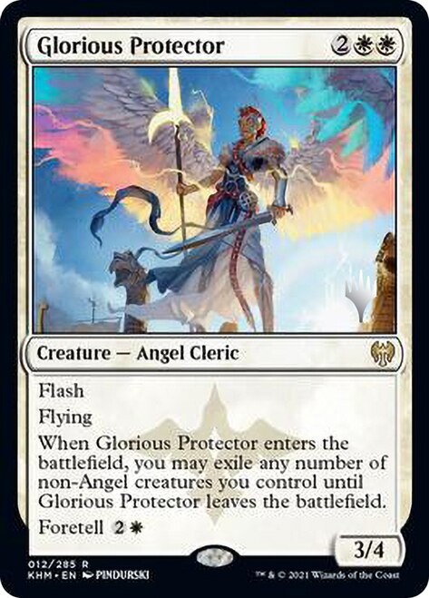 Glorious Protector [Kaldheim Promo Pack] | Card Citadel