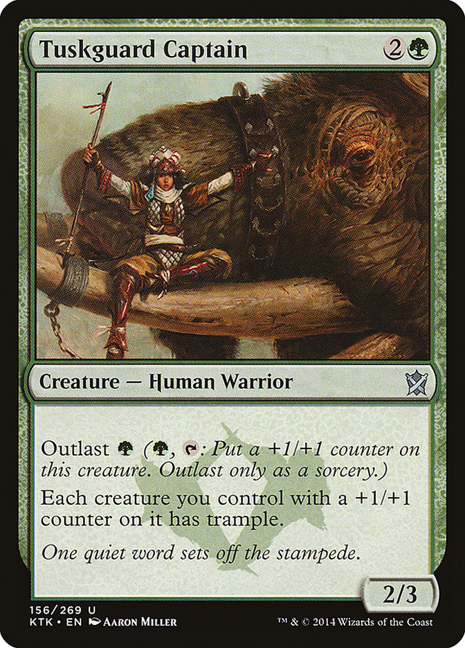 Tuskguard Captain [Khans of Tarkir] | Card Citadel