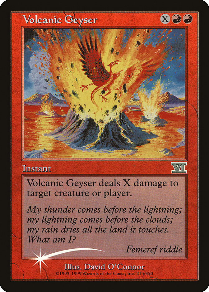 Volcanic Geyser [Friday Night Magic 2000] | Card Citadel