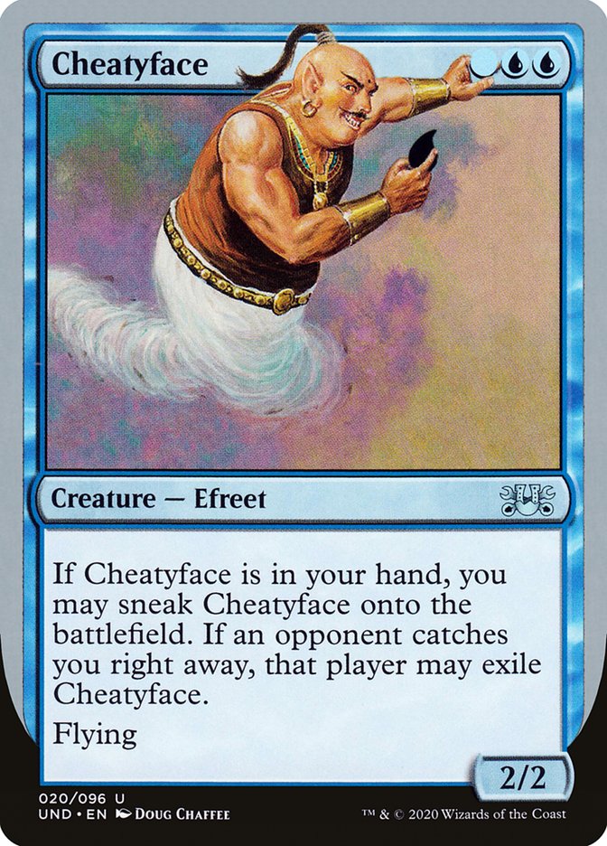 Cheatyface [Unsanctioned] | Card Citadel