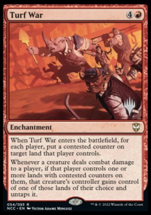 Turf War (Promo Pack) [Streets of New Capenna Commander Promos] | Card Citadel
