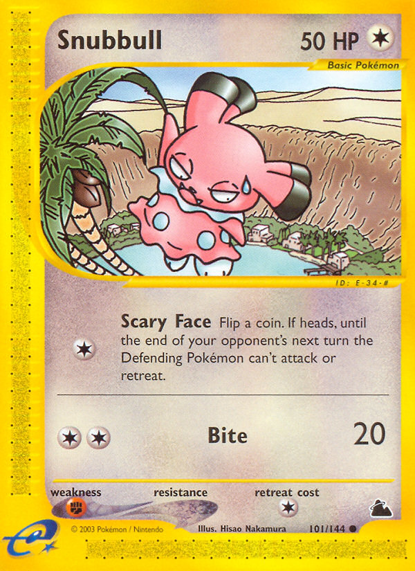 Snubbull (101/144) [Skyridge] | Card Citadel