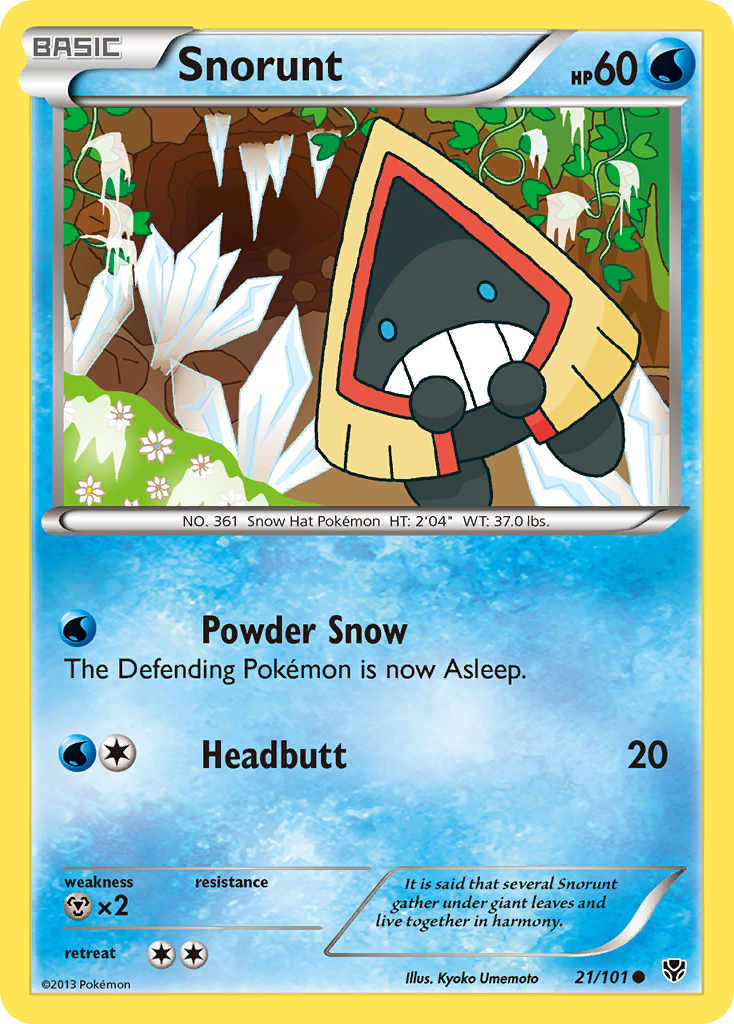 Snorunt (21/101) [Black & White: Plasma Blast] | Card Citadel