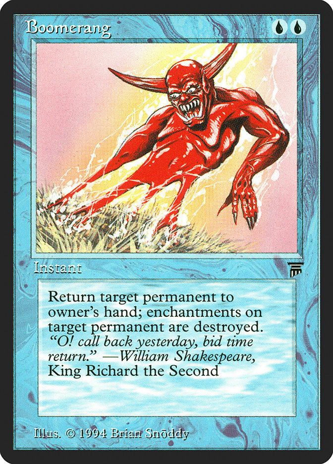 Boomerang [Legends] | Card Citadel