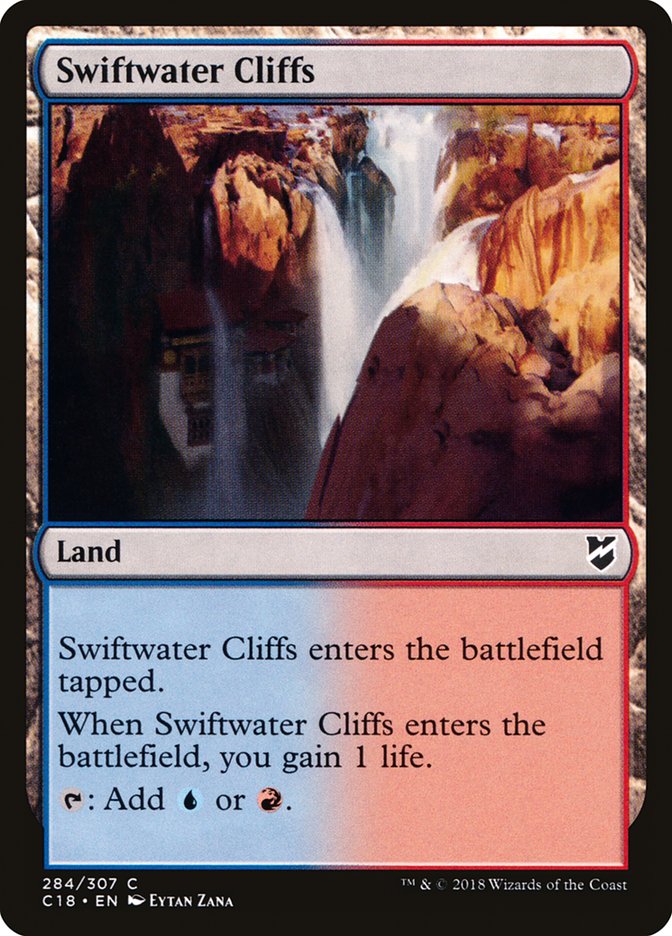 Swiftwater Cliffs [Commander 2018] | Card Citadel