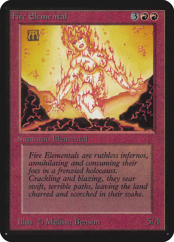 Fire Elemental [Limited Edition Alpha] | Card Citadel