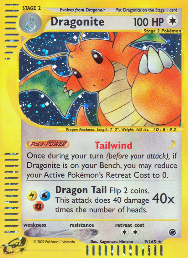 Dragonite (9/165) [Expedition: Base Set] | Card Citadel