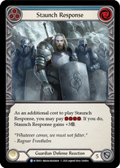 Staunch Response (Blue) [U-WTR053] (Welcome to Rathe Unlimited)  Unlimited Normal | Card Citadel