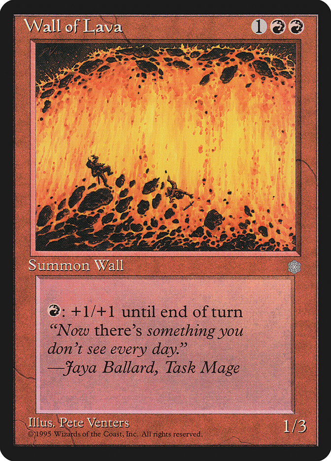 Wall of Lava [Ice Age] | Card Citadel