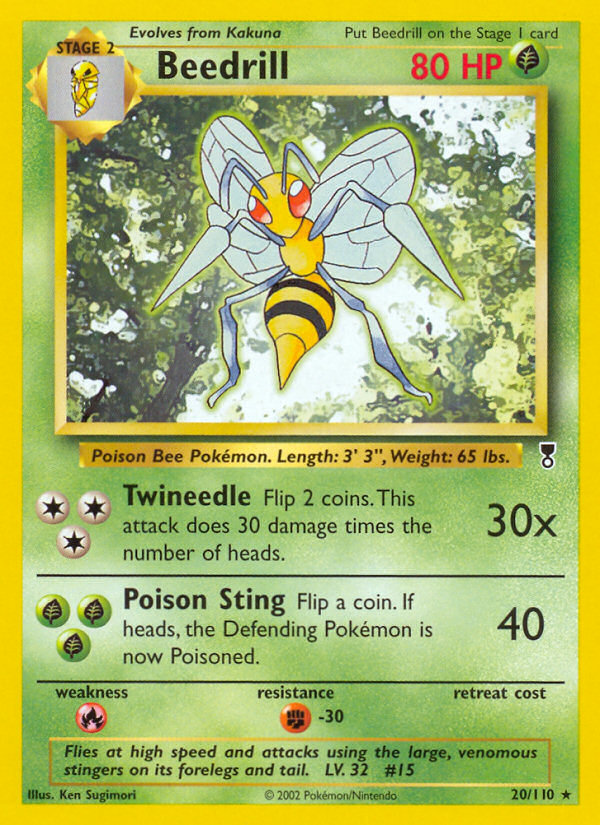 Beedrill (20/110) [Legendary Collection] | Card Citadel