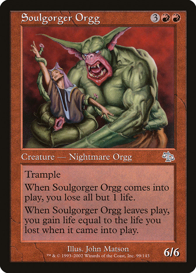 Soulgorger Orgg [Judgment] | Card Citadel