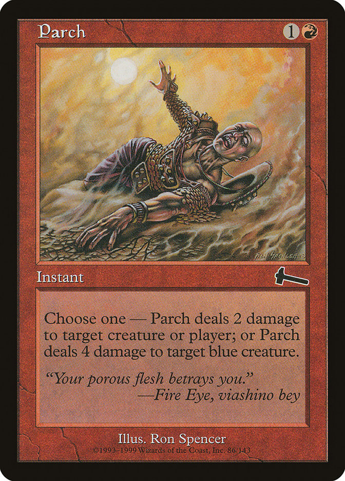 Parch [Urza's Legacy] | Card Citadel