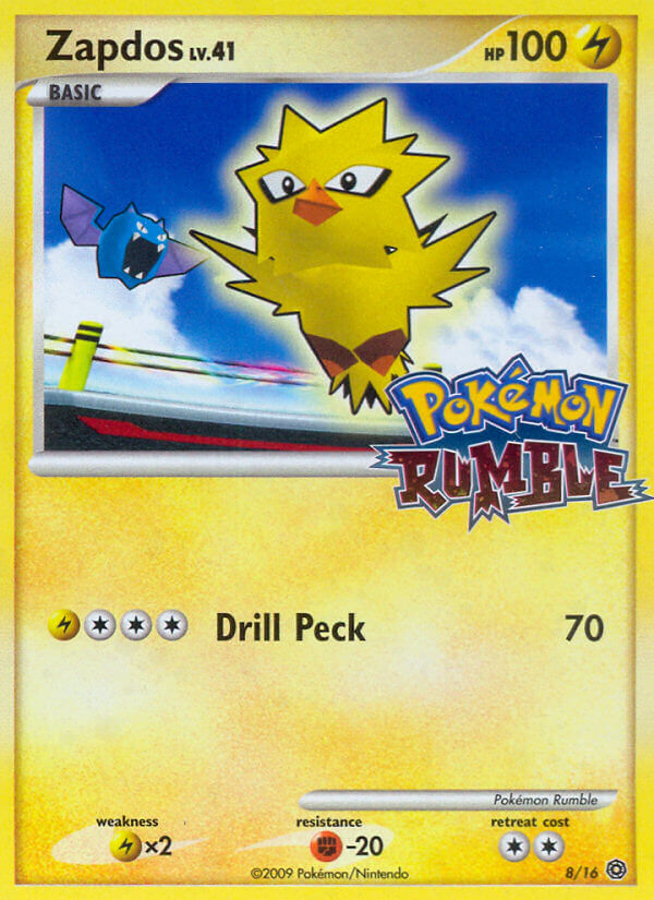 Zapdos (8/16) [Pokémon Rumble] | Card Citadel