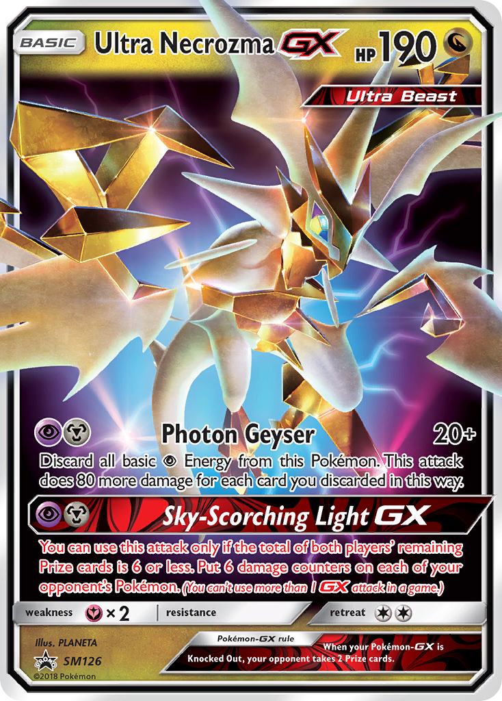 Ultra Necrozma GX (SM126) [Sun & Moon: Black Star Promos] | Card Citadel