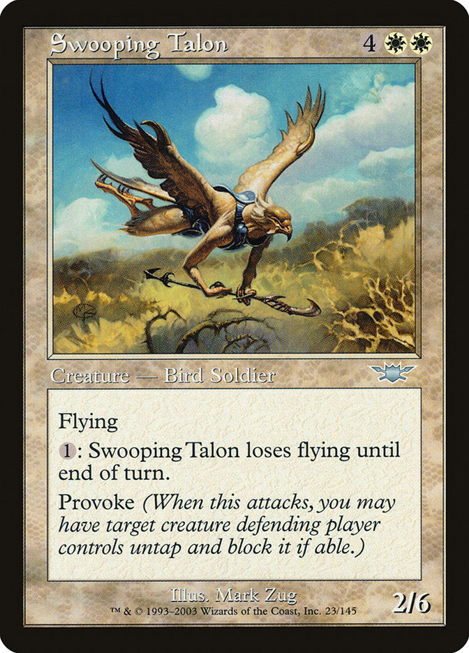 Swooping Talon [Legions] | Card Citadel