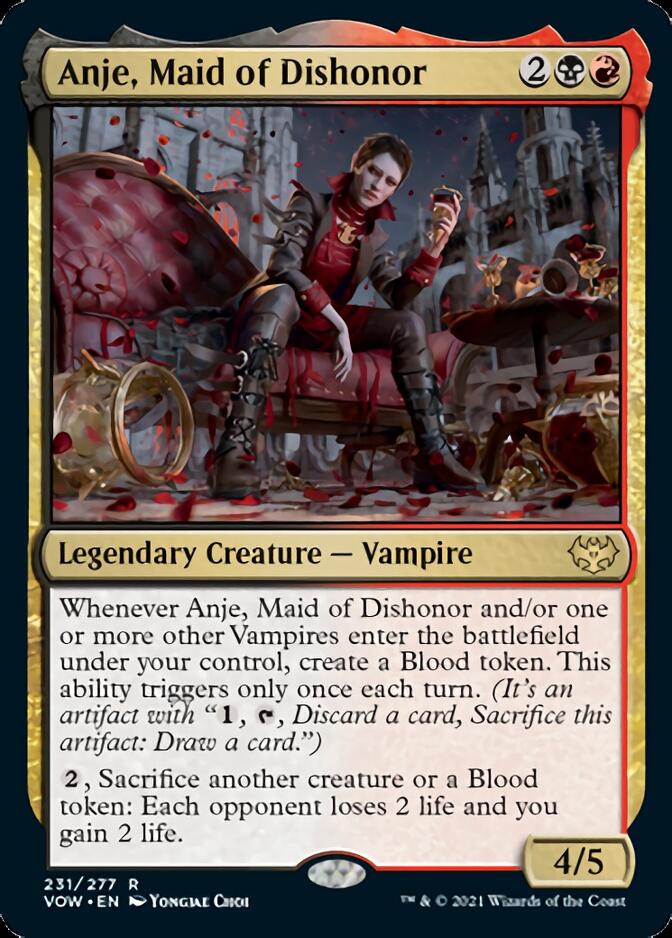 Anje, Maid of Dishonor [Innistrad: Crimson Vow] | Card Citadel