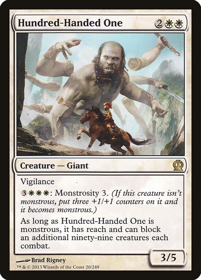 Hundred-Handed One [Theros] | Card Citadel