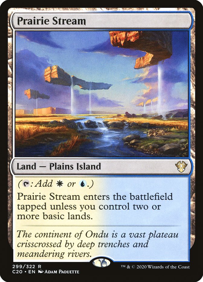 Prairie Stream [Commander 2020] | Card Citadel