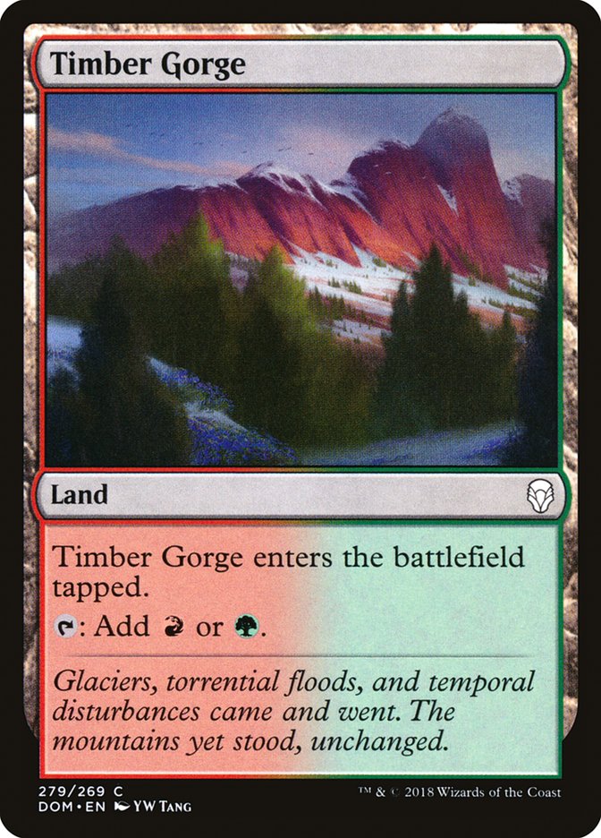 Timber Gorge [Dominaria] | Card Citadel