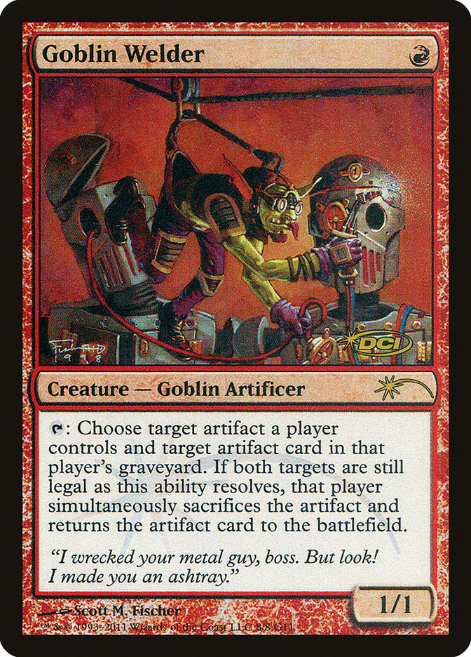 Goblin Welder [Judge Gift Cards 2011] | Card Citadel
