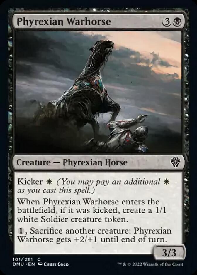 Phyrexian Warhorse [Dominaria United] | Card Citadel