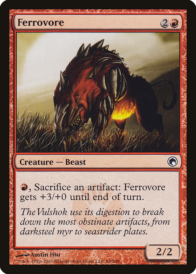 Ferrovore [Scars of Mirrodin] | Card Citadel