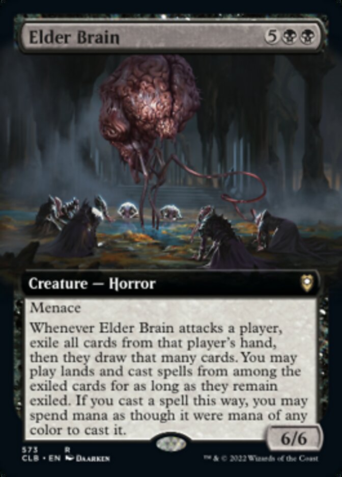 Elder Brain (Extended Art) [Commander Legends: Battle for Baldur's Gate] | Card Citadel