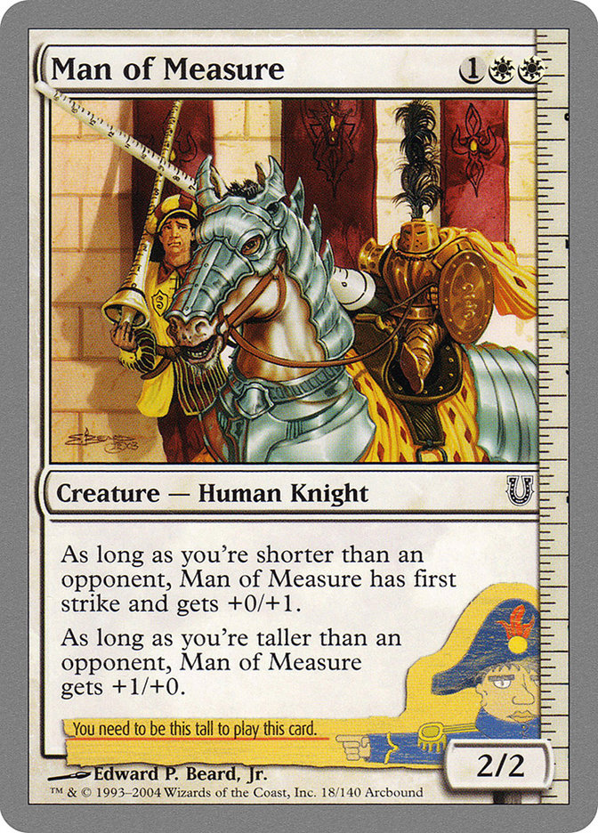 Man of Measure [Unhinged] | Card Citadel