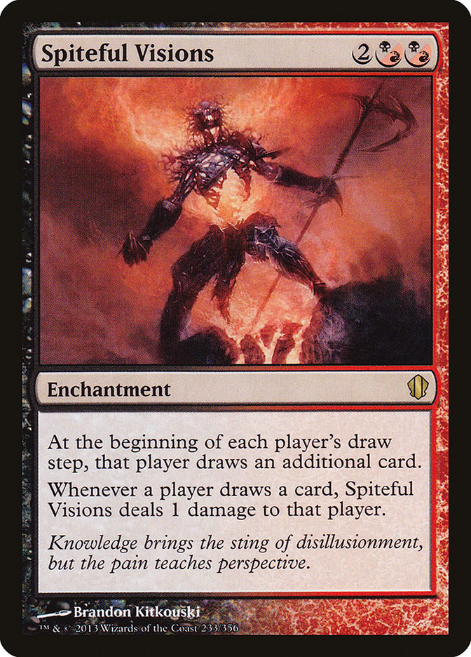 Spiteful Visions [Commander 2013] | Card Citadel