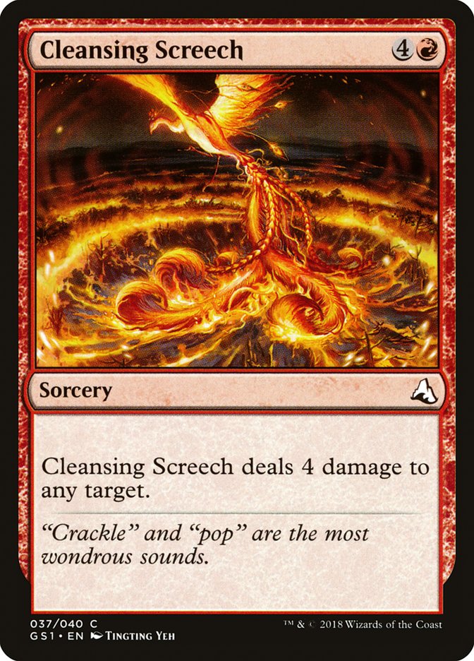 Cleansing Screech [Global Series Jiang Yanggu & Mu Yanling] | Card Citadel