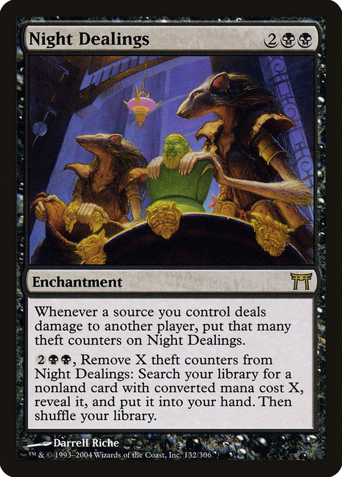 Night Dealings [Champions of Kamigawa] | Card Citadel