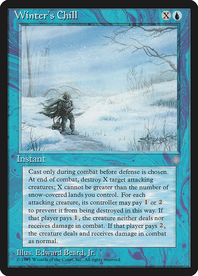 Winter's Chill [Ice Age] | Card Citadel