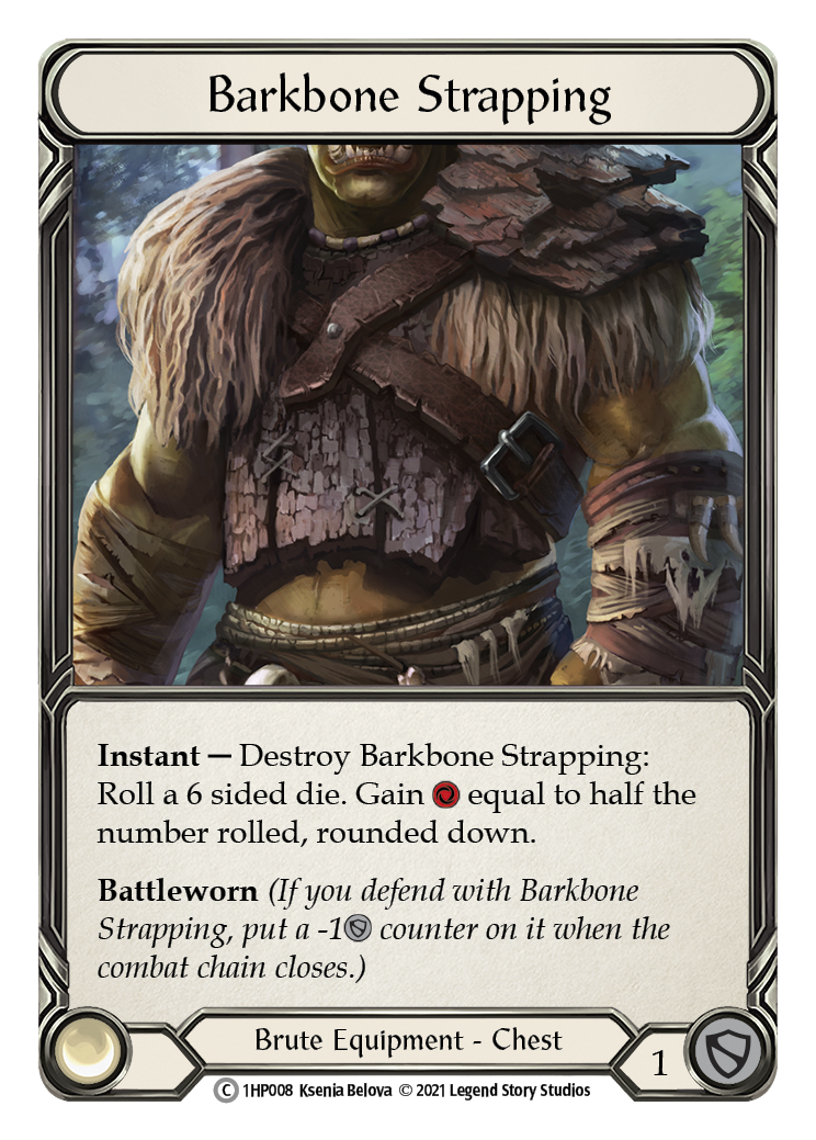 Barkbone Strapping [1HP008] | Card Citadel