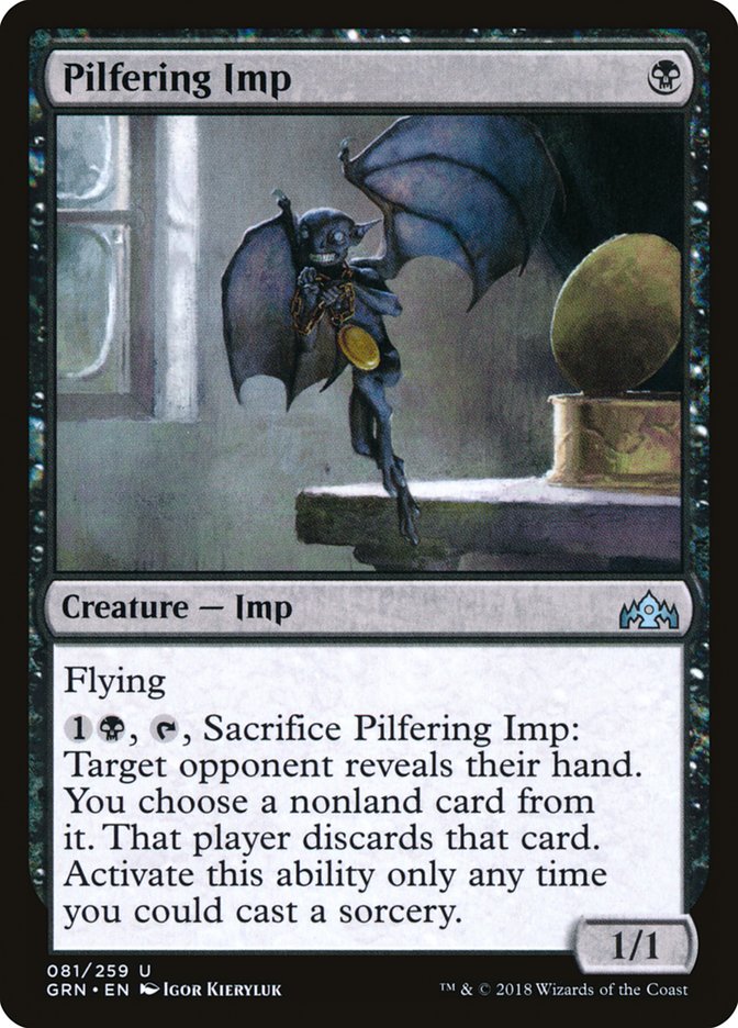 Pilfering Imp [Guilds of Ravnica] | Card Citadel