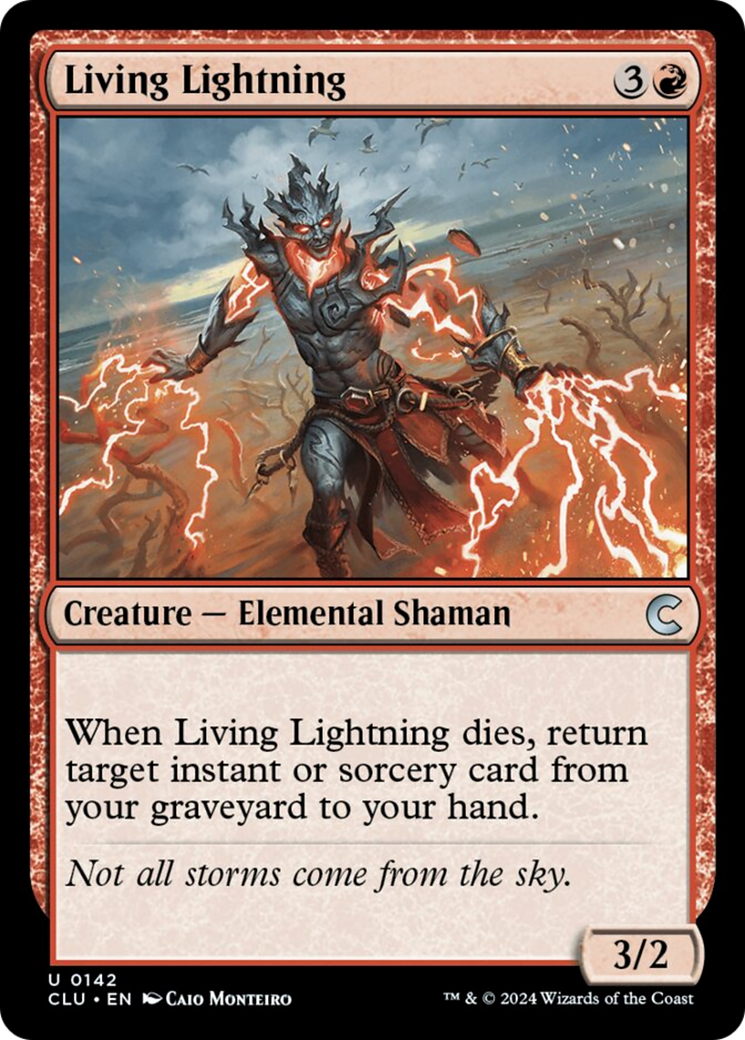 Living Lightning [Ravnica: Clue Edition] | Card Citadel