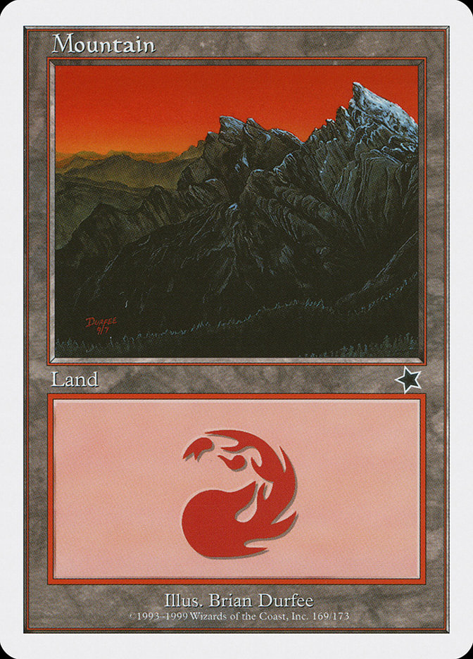 Mountain (169) [Starter 1999] | Card Citadel