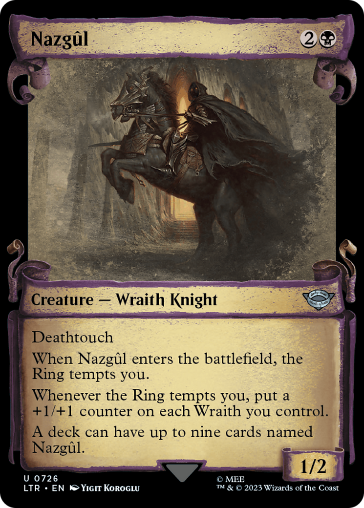 Nazgul (0726) [The Lord of the Rings: Tales of Middle-Earth Showcase Scrolls] | Card Citadel