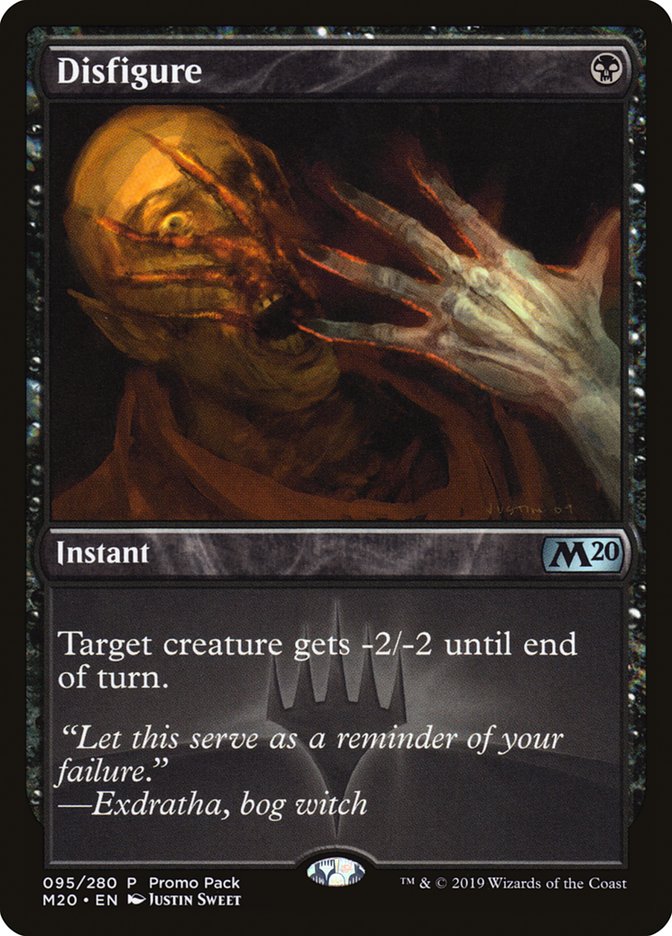 Disfigure [Core Set 2020 Promos] | Card Citadel