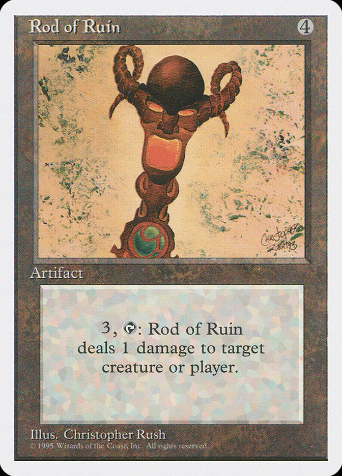 Rod of Ruin [Fourth Edition] | Card Citadel