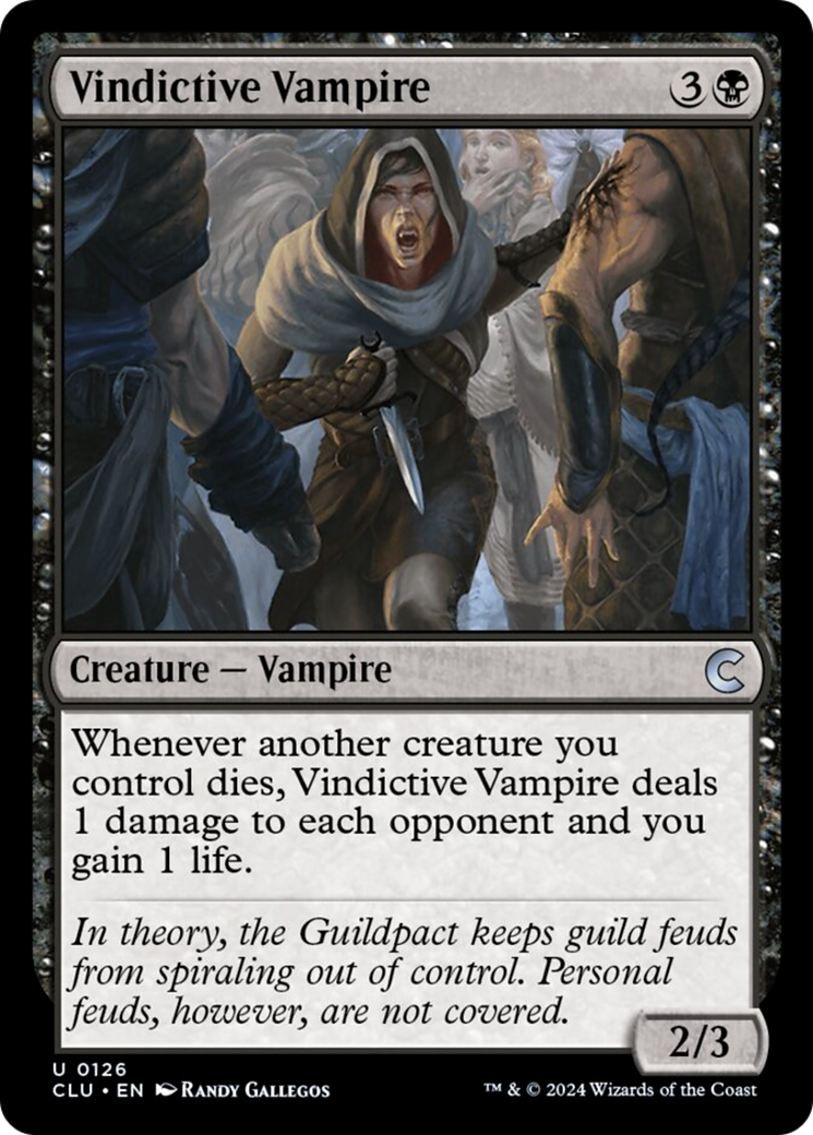 Vindictive Vampire [Ravnica: Clue Edition] | Card Citadel