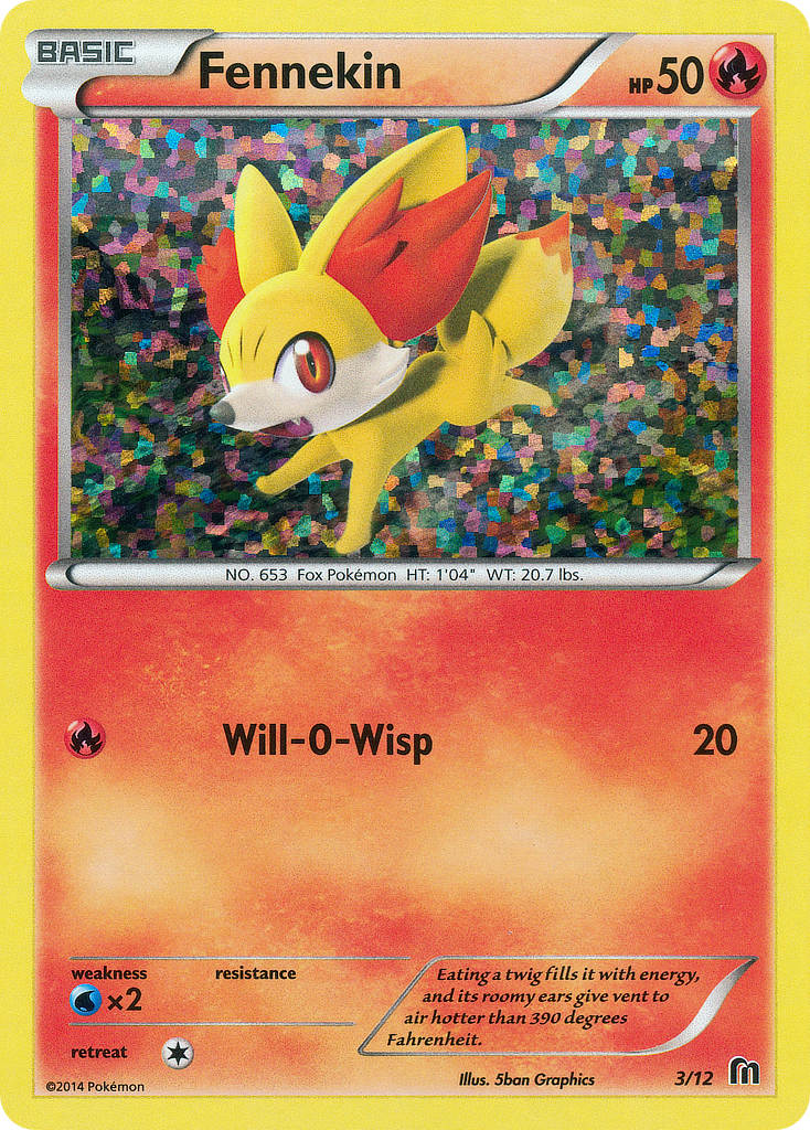 Fennekin (3/12) [McDonald's Promos: 2014 Collection] | Card Citadel