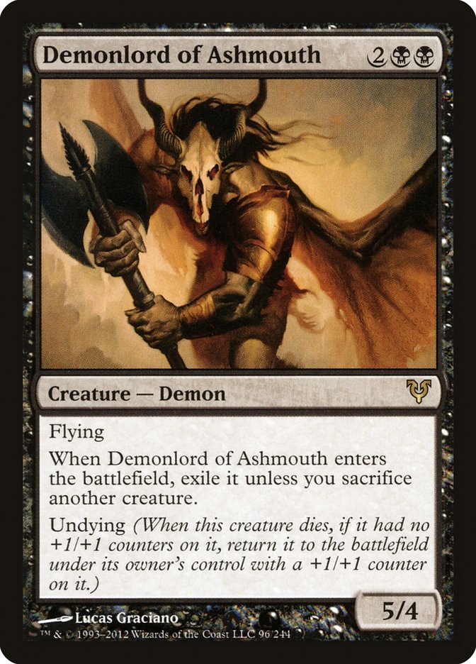 Demonlord of Ashmouth [Avacyn Restored] | Card Citadel