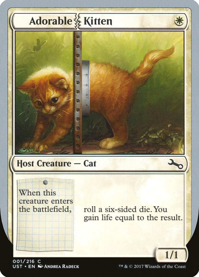 Adorable Kitten [Unstable] | Card Citadel