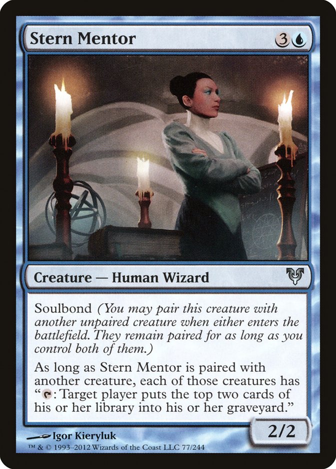 Stern Mentor [Avacyn Restored] | Card Citadel